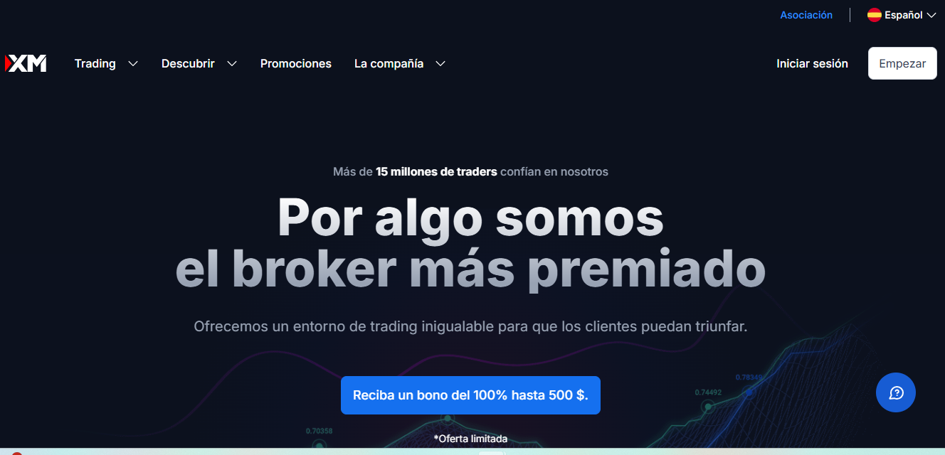 Como crear una cuenta en XM